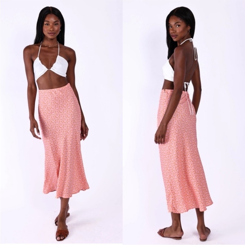 RESA Isla Skirt in Summerland print NWOT